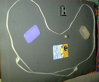 Makeshift track